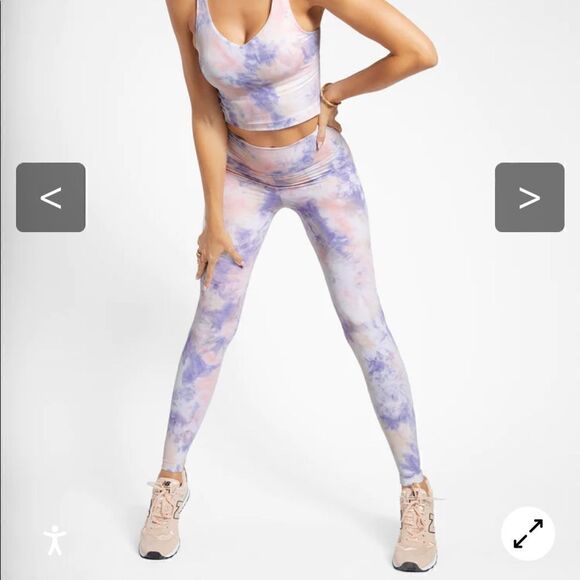 KORAL Exceed Color Fast High Rise Legging - Dusty Rose Color Fast SMALL - Picture 3 of 10